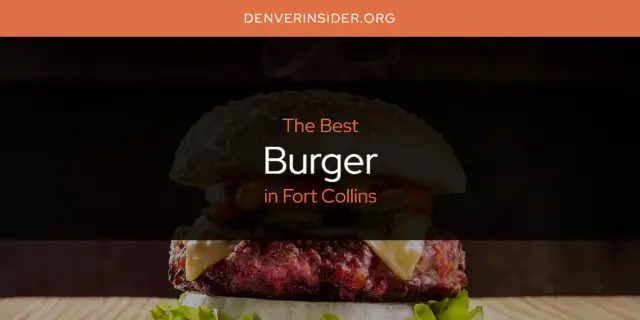 The Absolute Best Burger in Fort Collins  [Updated 2024]