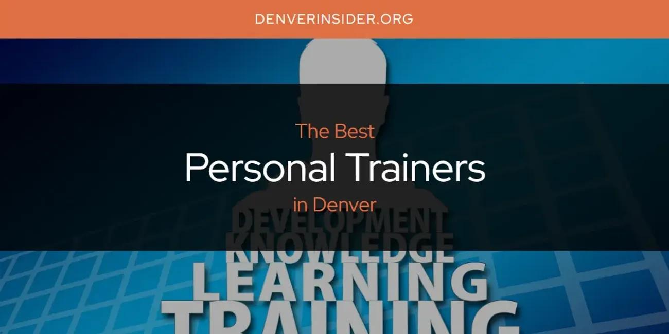 The Absolute Best Personal Trainers in Denver  [Updated 2024]